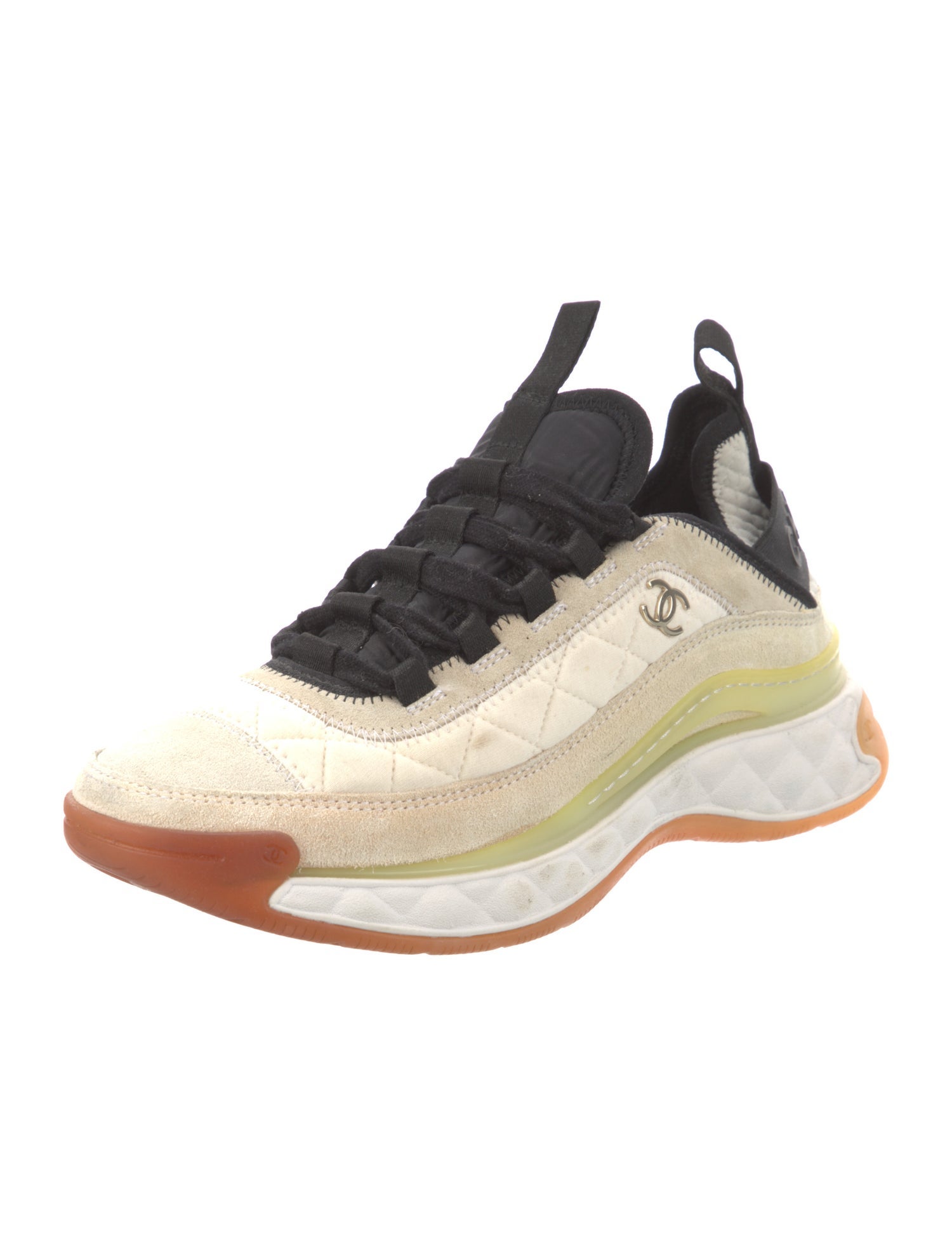 Chanel 2021 Interlocking CC Logo Chunky Sneakers